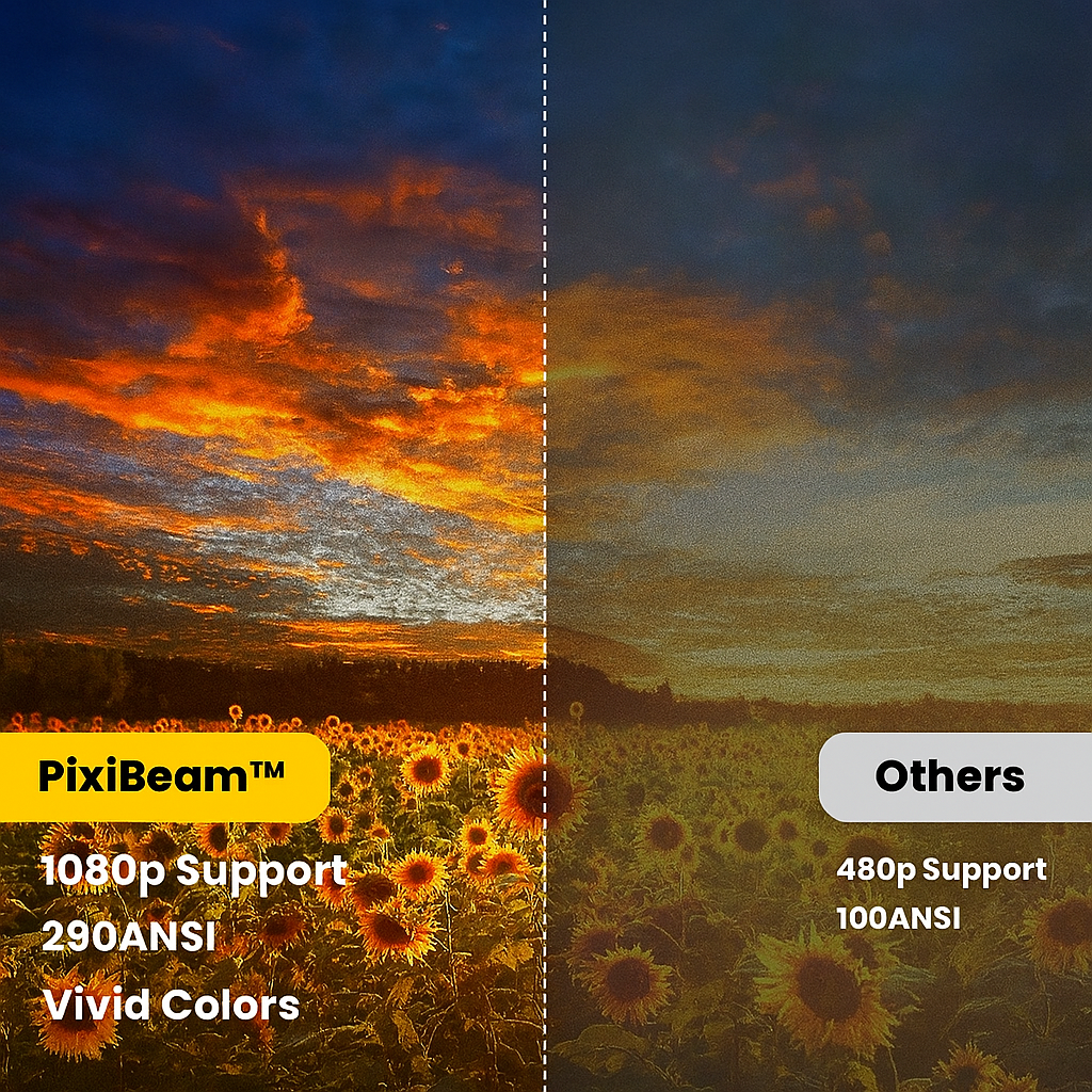 PixiBeam™ Portable Projector